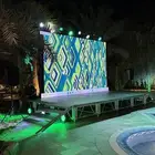 حفل زواج سماعات شاشات ايضاءة لياز تراس ستيج مسرح شرار تتويج