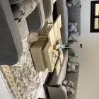 كنب جديد وطاوله كبيره طقم بديل الرخام