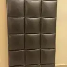 ألواح سرير رأسية باللون الاسود