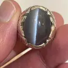 خاتم رجالي عين الهر Cat Eye