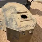 خزان جديد يشيل 130 لتر مفصله من الزلفي يتركب ورا المقعده