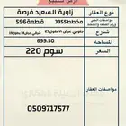 زاوية بالسعيد للبيع فرصه