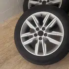 اربع جنوط كامري مع كفرات شبه جديده