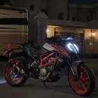 دباب ktm duke 250 موديل 2022