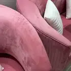 كنب وردي وابيض استعمال سنه وجديد