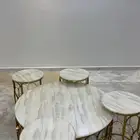 طاوله ستيل دائريه
