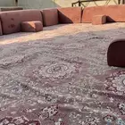 مجلس عربي وسجاده اخوالجديد استعمال حشمه طوله 6 متر وعرضه 4