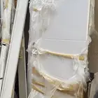 ابواب خشب باللون الابيض