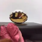 خاتم عقيق يماني مصور لفظ الجلالة