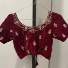 فستان هندي احمر - فستان غمره - فستان شعبي -فستان ميل