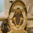 طاولة طعام للسوم معى 8 كراسي