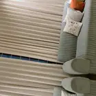 كنب 13 شخص لون تيفاني شبه جديد ونظيف