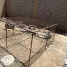 شبك دجاج مترين في مترين جديد وقفل للباب للتواصل 05453937