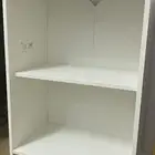 دولاب ملابس ومكتبة صغيره وعربة تخزين