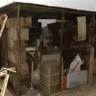 وشوك حمام أو أقفاص