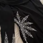 فستان سهره اسود   تطريز