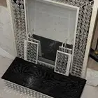 مدخل كريستال ابيض