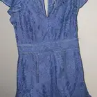 فستان شبه جديد لون سماوي 300 ريال