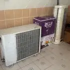 مكيف اسبلت 30 وحده و مكيف شباك شبه جديد