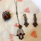 طقم فضة اصلي 925