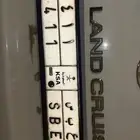 لوحة ثلاث ارقام مميزة وترمز إلى قبيلة