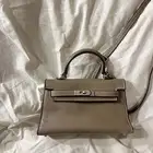 شنطه فخمه لون كاكي