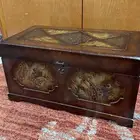 صندوق تخزين خشبي