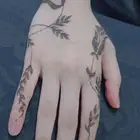 نقش حناء احمر ودوج