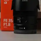 للبيع عدسة Sony FE 35mm F1.8 (فل فريم)   حالة ممتازة جدا