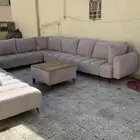 كنب طول 3 80 عرض 3 40 مع طاولة