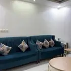 كنب 6قطع وفرشتة على السوم