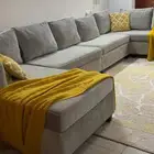 كنب حرف U ب اريكه