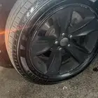 كفر مع جنوط وكاله دوجSXT الكفر جديد4 استخدام 3شهور مقاس 18