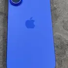 ايفون 16 ازرق جديد بكامل ملحقاته