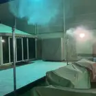 ضباب ورذاذ المقاهي والمطاعم