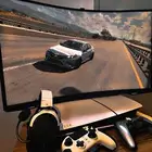 للبيع بلاستيشن 5 مع شاشة ويد وسماعات كلها احترافيه