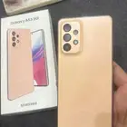 للبيع جلكسي A53 5G 256G الرام 8 لون برتقالي عمر البطارية 98