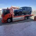سطحه حائل هيدروليك وعادي لنقل جميع السيارات المعطله والجديد