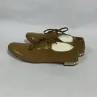 حذاء ماركة ميو ميو miu miu شبه جديد اصلي جلد لميع مقاس 37