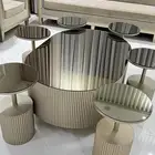 طاولة مع ست طاولات خدمه