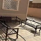 كراسي حديد