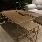 للبيع طاولة مع 4 طاولات خدمة