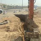 حفار بوكلين للايجار هدم وحفر الاراضي بجده