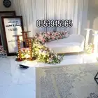 كوشه عقد قران 800ريال فقط شأمل توصيل