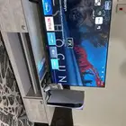 للبيع شاشه وسوني فايف وطاوله كامله