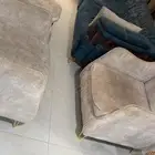 كنب 4 قطع ابيض