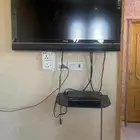 بيع تلفزيون مع الحامل والرسيفر مع الرف حقه