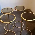 طاولة رئيسية كبيرة   4 طاولات خدمة