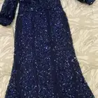فستان سهره كحلي
