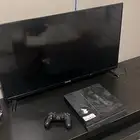 سوني 4 مع شاشة وطاولة